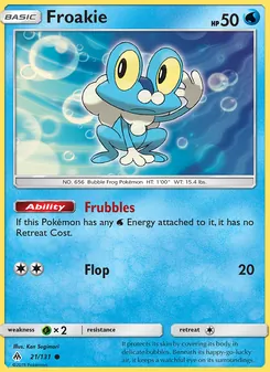 Kaart Froakie