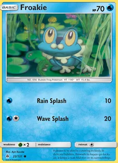 Kaart Froakie