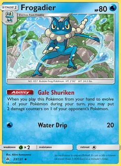 Kaart Frogadier