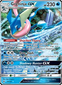 Kaart Greninja GX