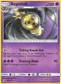 Kaart Aegislash