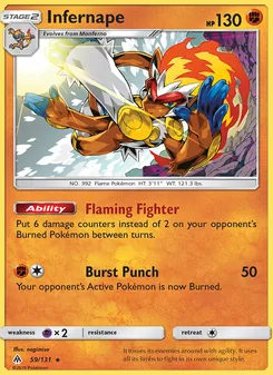 Kaart Infernape
