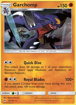 Kaart Garchomp