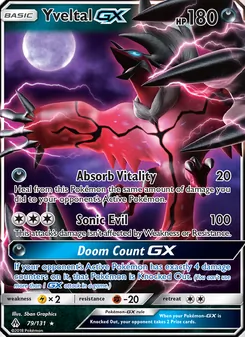 Kaart Yveltal GX