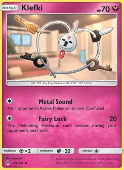 Kaart Klefki