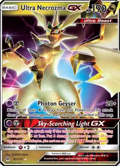 Kaart Ultra Necrozma GX