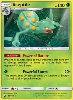 Kaart Sceptile