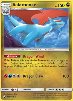 Kaart Salamence