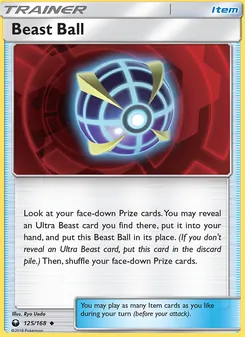 Kaart Beast Ball