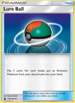 Kaart Lure Ball