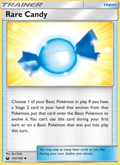 Kaart Rare Candy