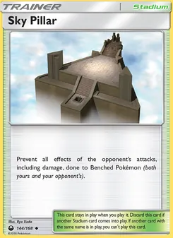 Kaart Sky Pillar