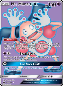 Kaart Mr. Mime GX