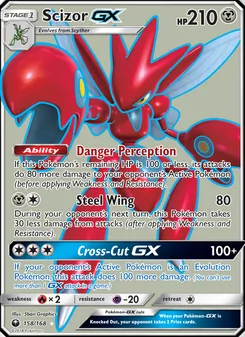 Kaart Scizor GX