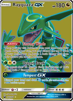 Kaart Rayquaza GX