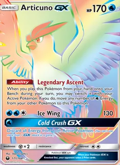 Kaart Articuno GX