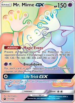 Kaart Mr. Mime GX
