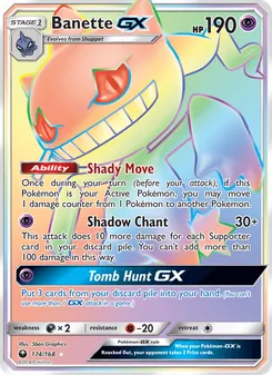 Kaart Banette GX