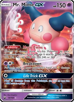 Kaart Mr. Mime GX