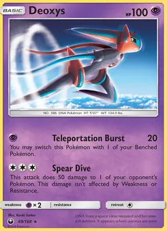 Kaart Deoxys