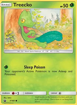 Kaart Treecko