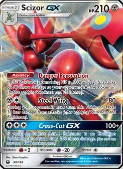 Kaart Scizor GX