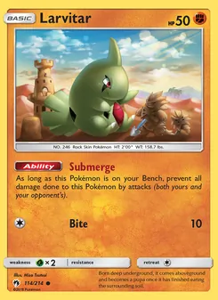 Kaart Larvitar
