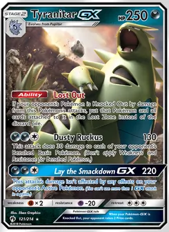 Kaart Tyranitar GX