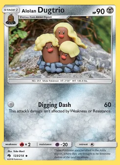 Kaart Alolan Dugtrio
