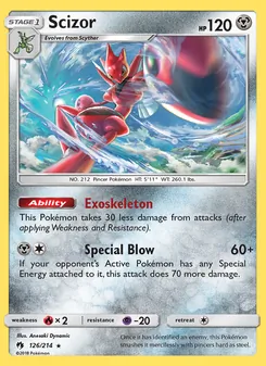 Kaart Scizor