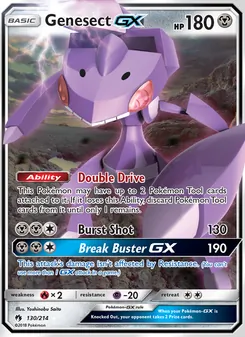 Kaart Genesect GX