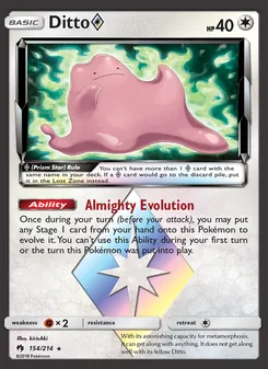Kaart Ditto ◇