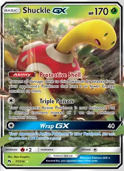 Kaart Shuckle GX