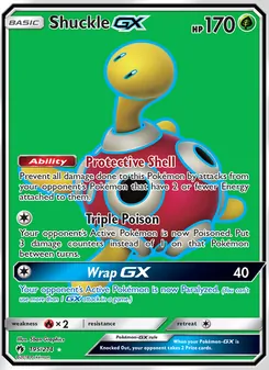 Kaart Shuckle GX