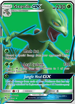 Kaart Sceptile GX