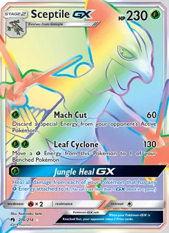 Kaart Sceptile GX