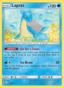 Kaart Lapras