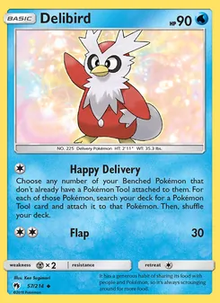 Kaart Delibird