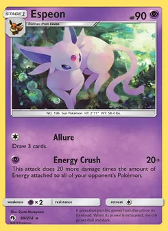 Kaart Espeon