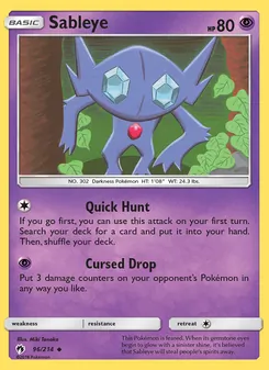 Kaart Sableye