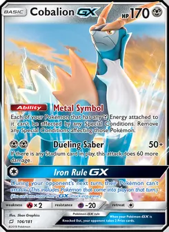 Kaart Cobalion GX