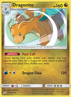 Kaart Dragonite