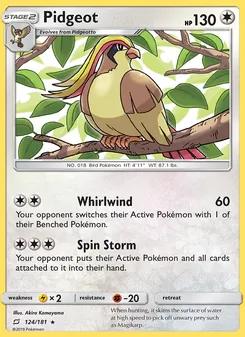 Kaart Pidgeot