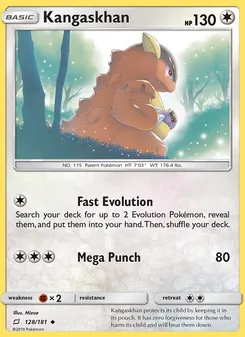 Kaart Kangaskhan
