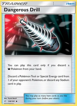 Kaart Dangerous Drill