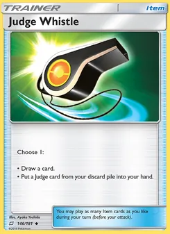 Kaart Judge Whistle