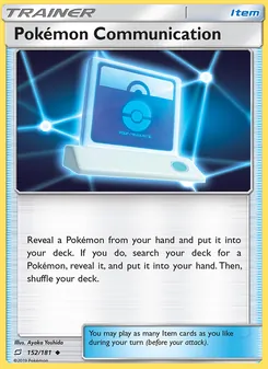 Kaart Pokémon Communication