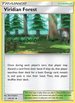Kaart Viridian Forest