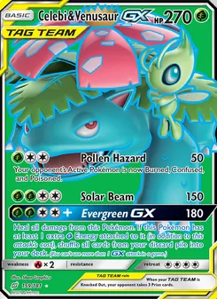 Kaart Celebi & Venusaur GX