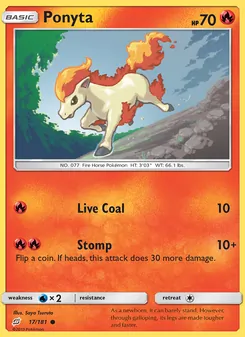 Kaart Ponyta